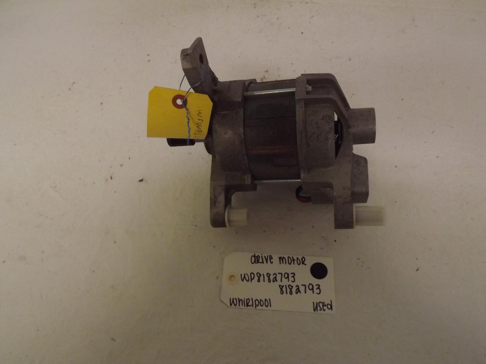 Whirlpool Washer WP8182793 8182793 Drive Motor Used Whirlpool Washer WP8182793 8182793 Drive Motor Used